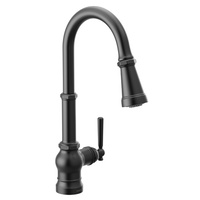  Paterson Pull-Out Spray Kitchen Faucet - Matte Black