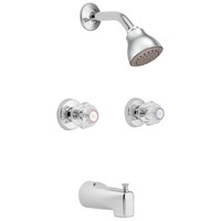  Chateau Two Handle Tub & Shower Faucet - Chrome