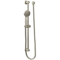  Hand Held Shower - Slide Bar Mount Shower Accessory - Brushed Nickel