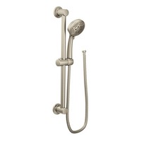  Hand Held Shower - Slide Bar Mount Shower Accessory - Brushed Nickel