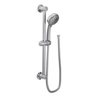  Hand Held Shower - Slide Bar Mount Shower Accessory - Chrome