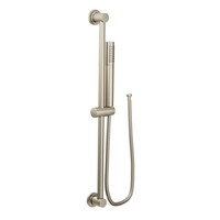  Level Hand Held Shower - Slide Bar Mount Shower Accessory - Brushed Nickel