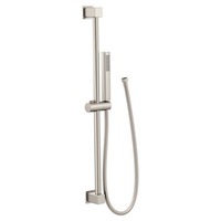  Hand Held Shower - Slide Bar Mount Shower Accessory - Spot Resist Brushed Nickel