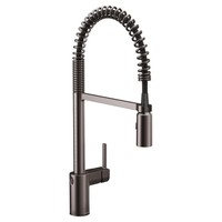  Align Pull-Out Spray Kitchen Faucet - Black Stainless