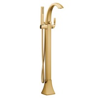  Voss Freestanding Tub Faucet - Brushed Gold