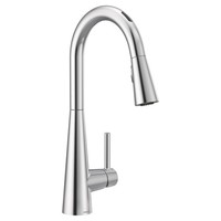  Sleek Pull-Out Spray Kitchen Faucet - Chrome