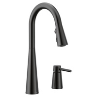  Pull-Out Spray Kitchen Faucet - Matte Black