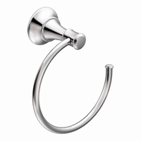  Ashville Towel Ring Bathroom Accessory - Polished Chrome