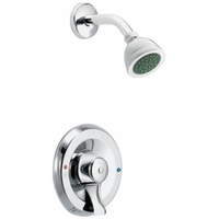  Commercial Single Handle Shower Faucet - Chrome