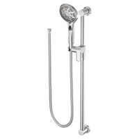  Hand Held Shower - Slide Bar Mount Shower Accessory - Polished Chrome