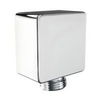  Basic Wall Supply Elbow Shower Accessory - Chrome