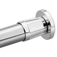 Donner Shower Rod Shower Curtain Rod - Polished Chrome
