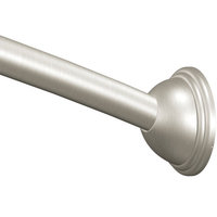  Shower Rod Shower Curtain Rod - Brushed Nickel