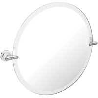  Iso Round Mirror - Brushed Nickel