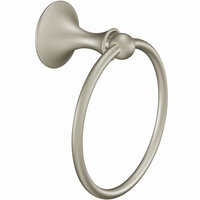  Lounge Towel Ring Bathroom Accessory - Brushed Nickel