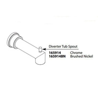  Arris Tub Spout Shower Accessory - Brushed Nickel