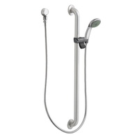  Hand Held Shower - Slide Bar Mount Shower Accessory - Brushed Nickel