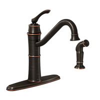  Wetherly Single Handle Kitchen Faucet - Mediterranean Bronze