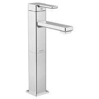  90 Degree Vessel Filler Bathroom Faucet - Chrome