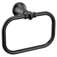  Colinet Towel Ring Bathroom Accessory - Matte Black