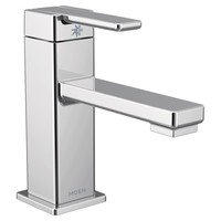  90 Degree Single Hole Bathroom Faucet - Chrome