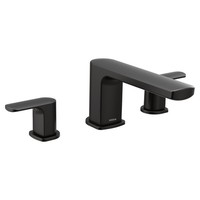  Rizon Deck Mount Tub Faucet - Matte Black