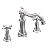  Weymouth Deck Mount Tub Faucet - Chrome