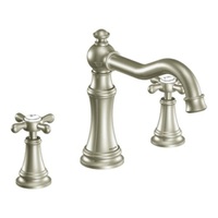  Weymouth Deck Mount Tub Faucet - Brushed Nickel