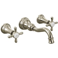  Weymouth Wall Mount Bathroom Faucet Bathroom Faucet - Polished Nickel