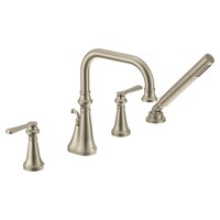  Colinet Deck Mount With Handshower Tub Faucet - Brushed Nickel