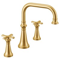  Colinet Deck Mount Tub Faucet - Brushed Gold