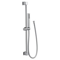  Hand Held Shower - Slide Bar Mount Shower Accessory - Chrome