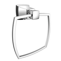  Boardwalk Towel Ring Bathroom Accessory - Chrome