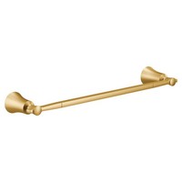  Flara Towel Bar Bathroom Accessory - Brushed Gold