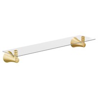  Flara Vanity Shelf Bathroom Accessory - Brushed Gold