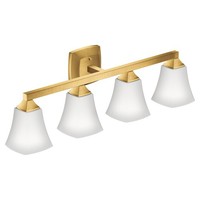  Voss 4 or More Bulb Bathroom Lighting - Brushed Gold