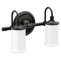  Belfield 2 Bulb Bathroom Lighting - Matte Black