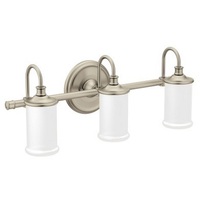  Belfield 3 Bulb Bathroom Lighting - Brushed Nickel