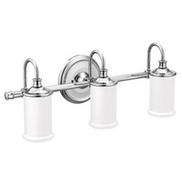 Belfield 3 Bulb Bathroom Lighting - Chrome