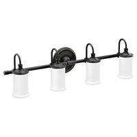  Belfield 4 or More Bulb Bathroom Lighting - Matte Black