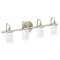  Belfield 4 or More Bulb Bathroom Lighting - Brushed Nickel