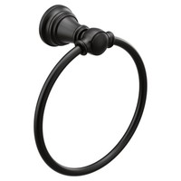  Weymouth Towel Ring Bathroom Accessory - Matte Black