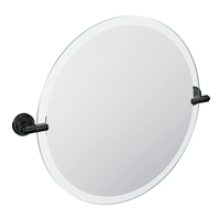  Iso Round Mirror - Matte Black