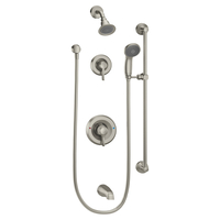  Shower Faucet Trim Trim Kit - Classic Brushed Nickel