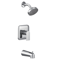  Genta Tub & Shower Faucet Trim Trim Kit - Chrome