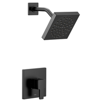  90 Degree Shower Faucet Trim Trim Kit - Matte Black