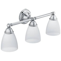  Brantford 3 Bulb Bathroom Lighting - Chrome