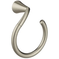  Glyde Towel Ring Bathroom Accessory - Brushed Nickel