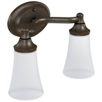  Eva 2 Bulb Bathroom Lighting - Oil Rubbed Bronze