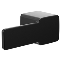  90 Degree Toilet Tank Lever Bathroom Accessory - Matte Black